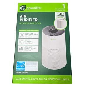 Greenlite HEPA-Type Air Purifier - Medium Rooms 239 Sq Ft Energy Star